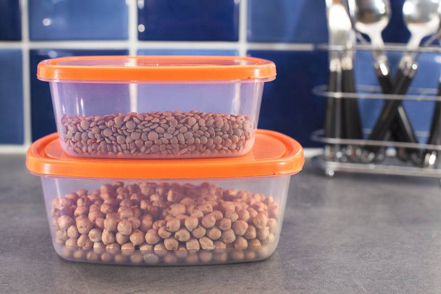 An Airtight Container For Dog Food