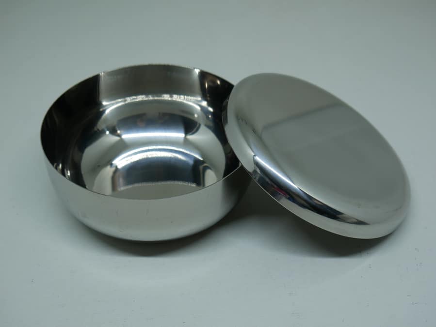 Cat Bowl With Steel Lid Cat Bowl With Steel Lid