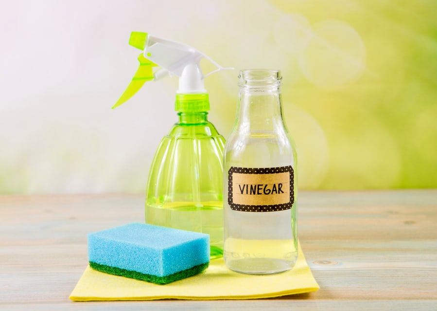 Chemical Free Home Cleaner Products Concept