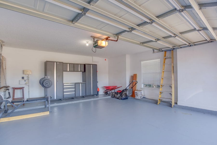 Clean And Well Arranged Garage