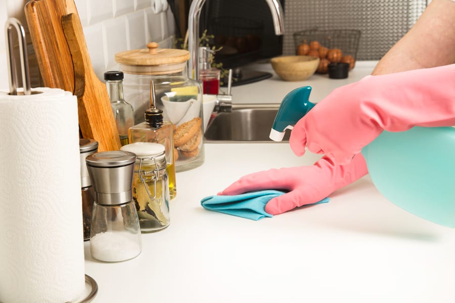 Cleaning Countertops