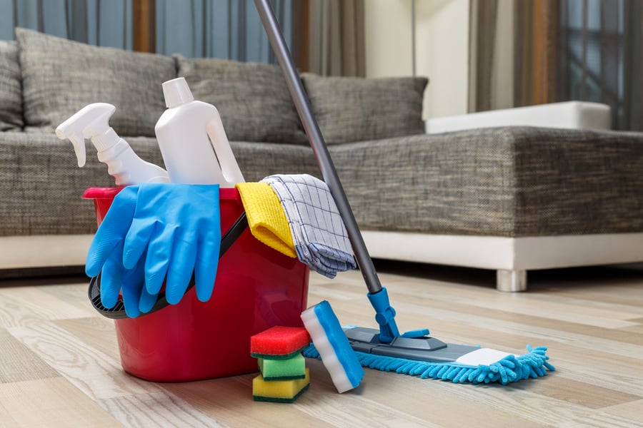 Cleaning Service Bucket Sponges