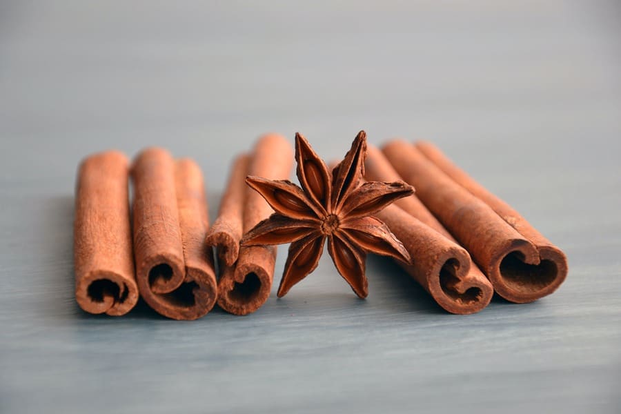 Close Up Picture Of Cinnamon Sticks And Star Hives