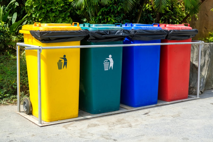 Covered Bins