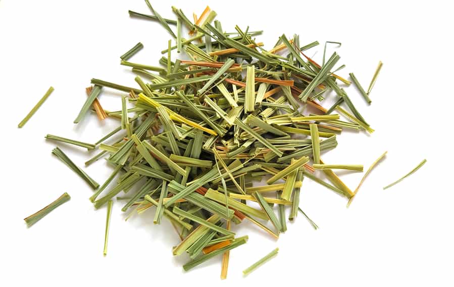 Dried Sprigs Of Natural Lemongrass