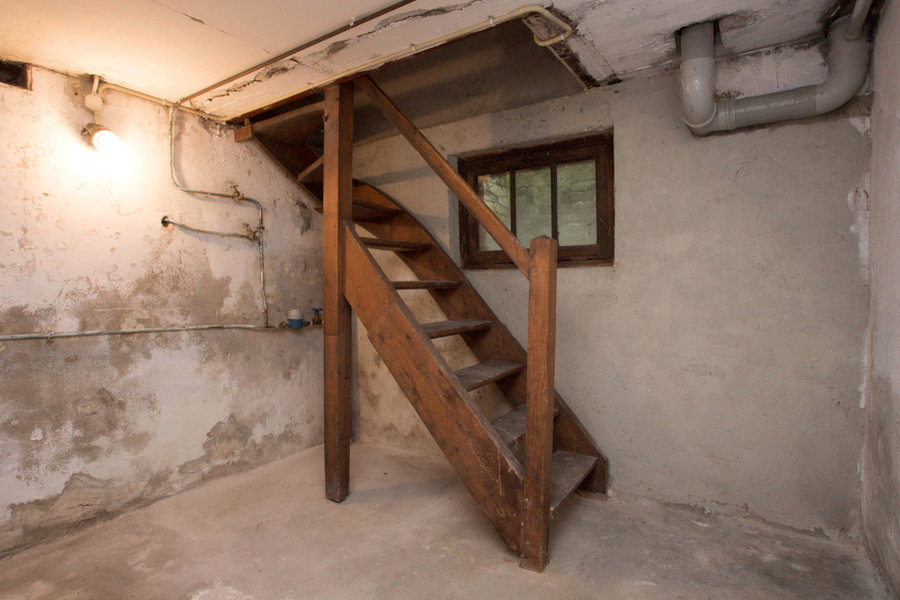 Empty Basement Of A House