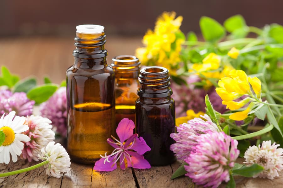 Essential Oils And Flower Herbs