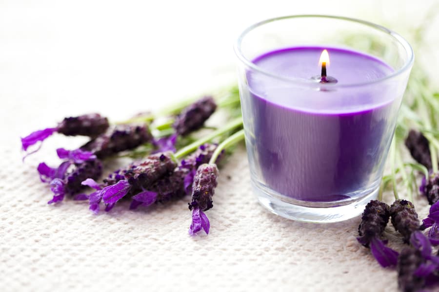 Lavender Candles