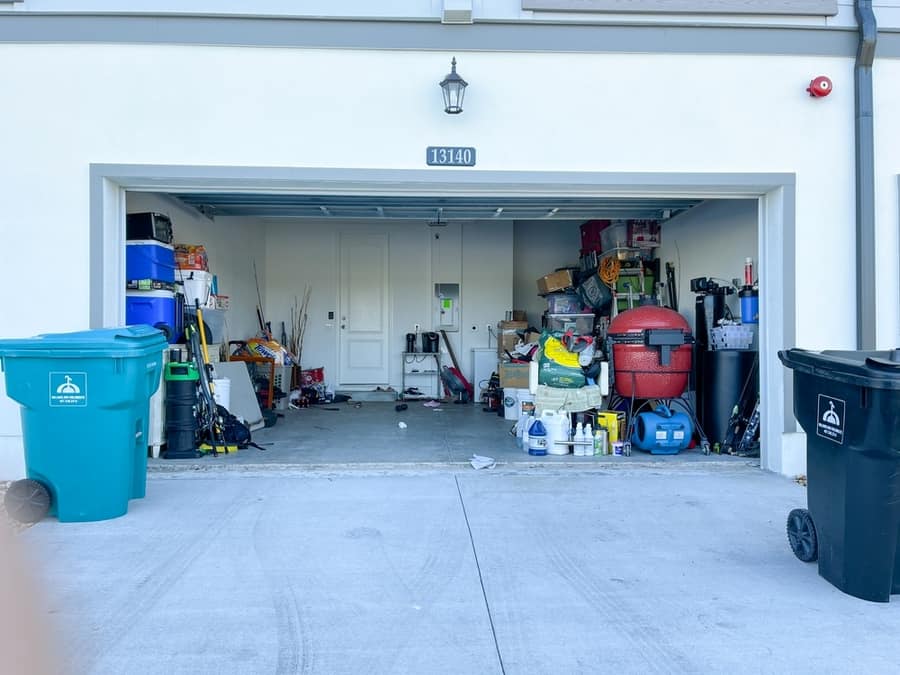 Messy Garage