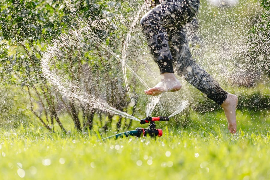 Motion-Activated Sprinkler System