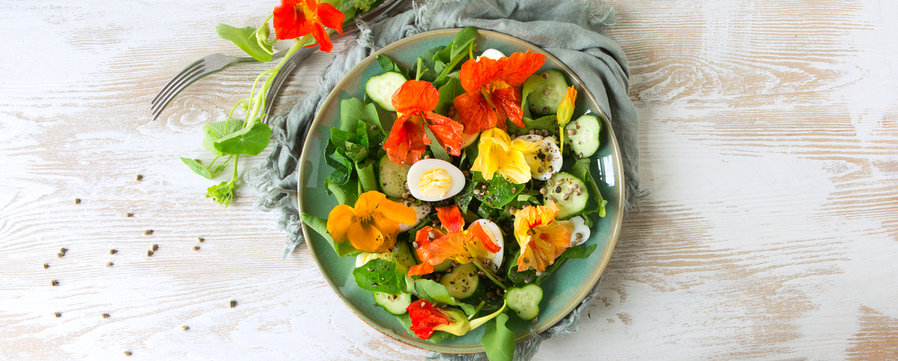 Nasturtium As Food