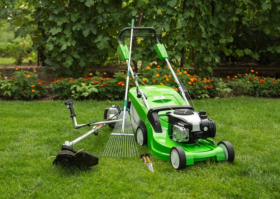 Outside - Lawnmower, Weed Trimmer, Etc.