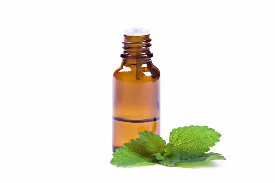 Peppermint Flower And Peppermint Essential Oil