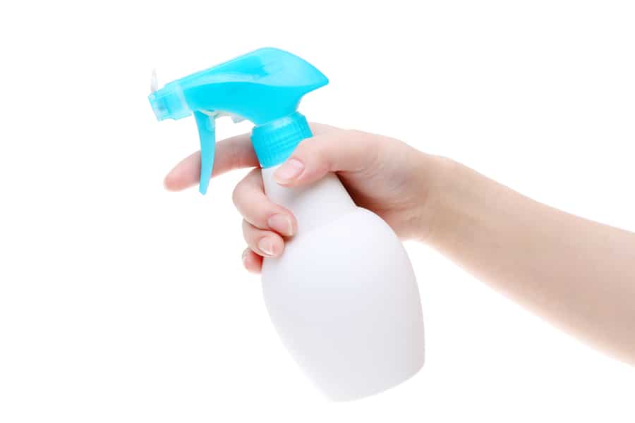 Soapy Water In A Spray Bottle