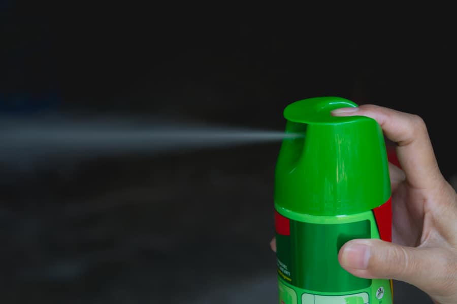 Spray A Commercial Pest Repellant