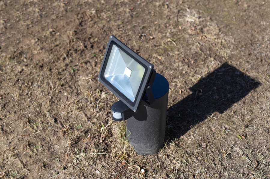 Use Motion-Sensor Floodlights