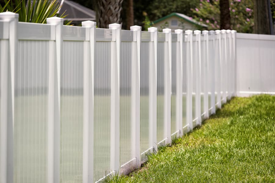 Vinyl Fence