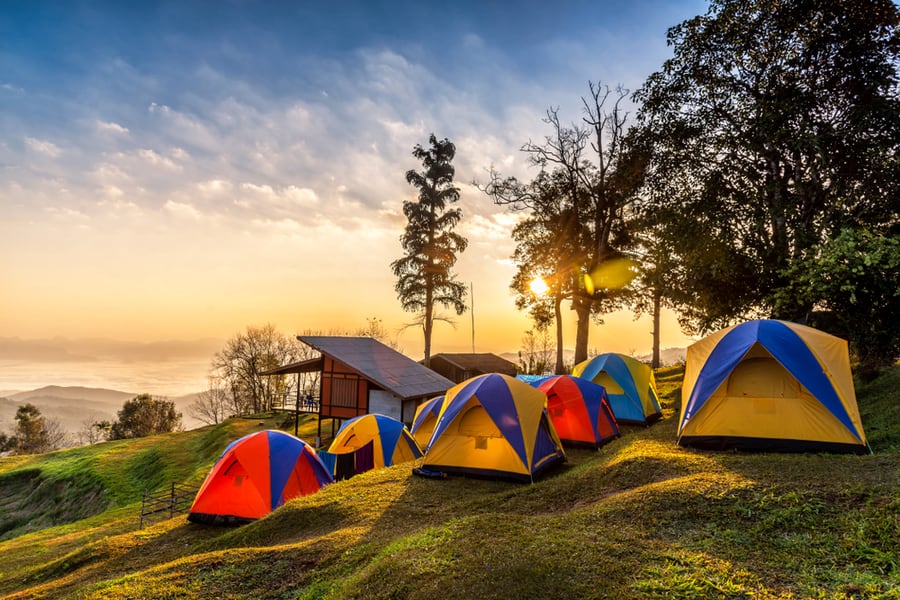 Closed Camping Tents