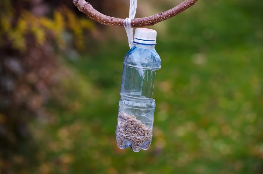 Create Perch-Less Bird Feeders