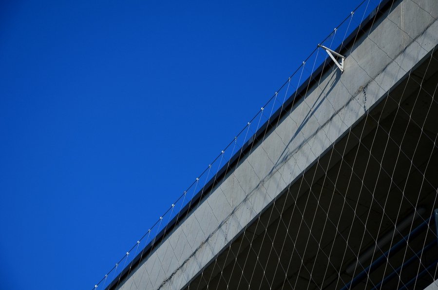 Front Facade Balconies Tensioned Cable