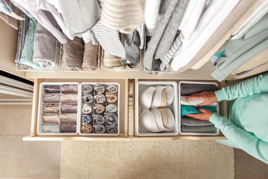 Organize And Clean Your Closets Regularly