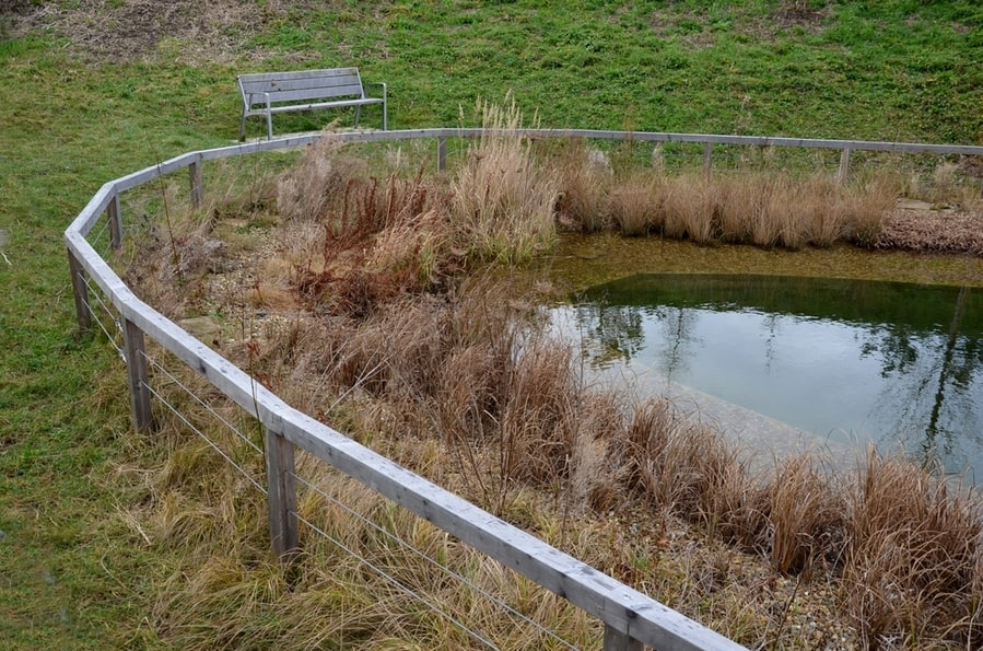 Set Up A Fence Around Your Pond