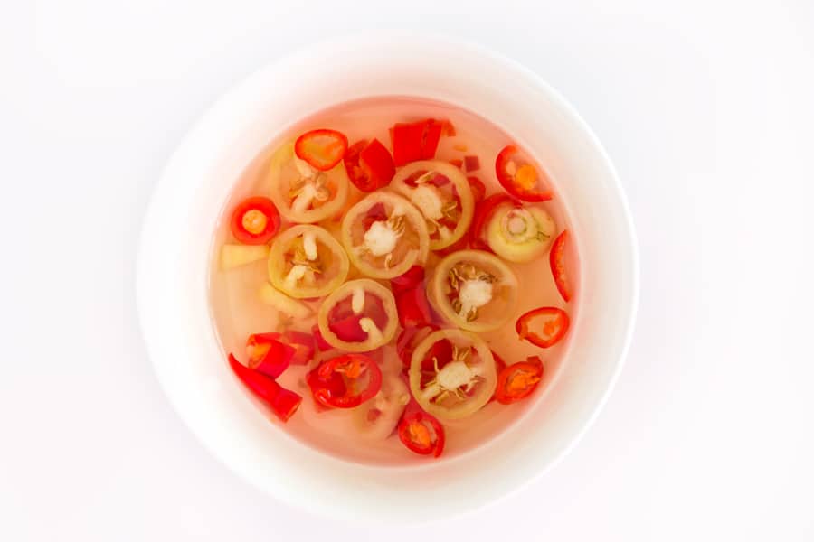 Spicy Pickled Sliced Chili Vinegar