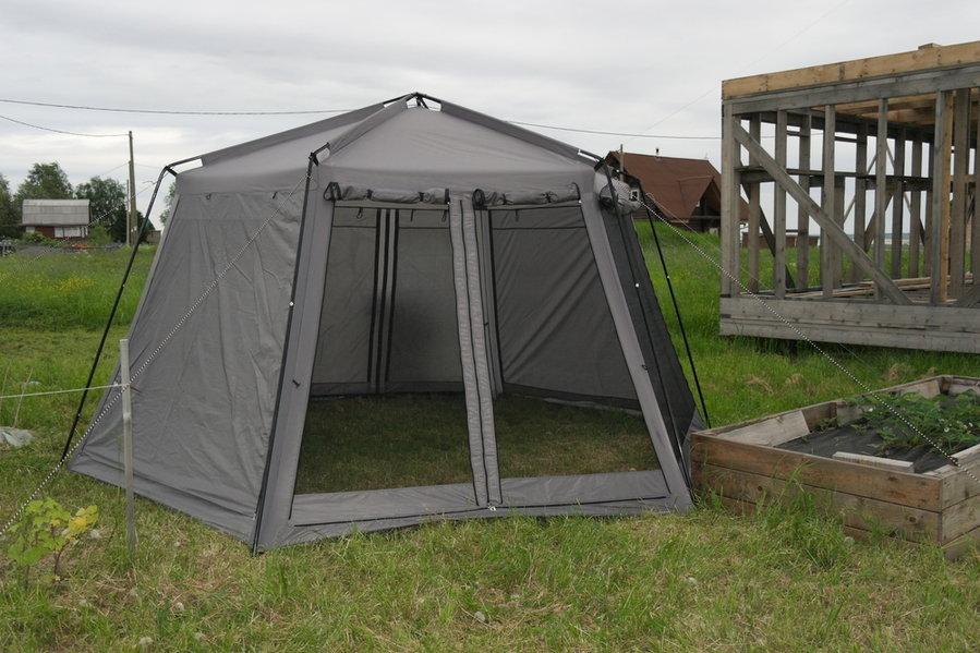 Tent With Treated Mosquito Net