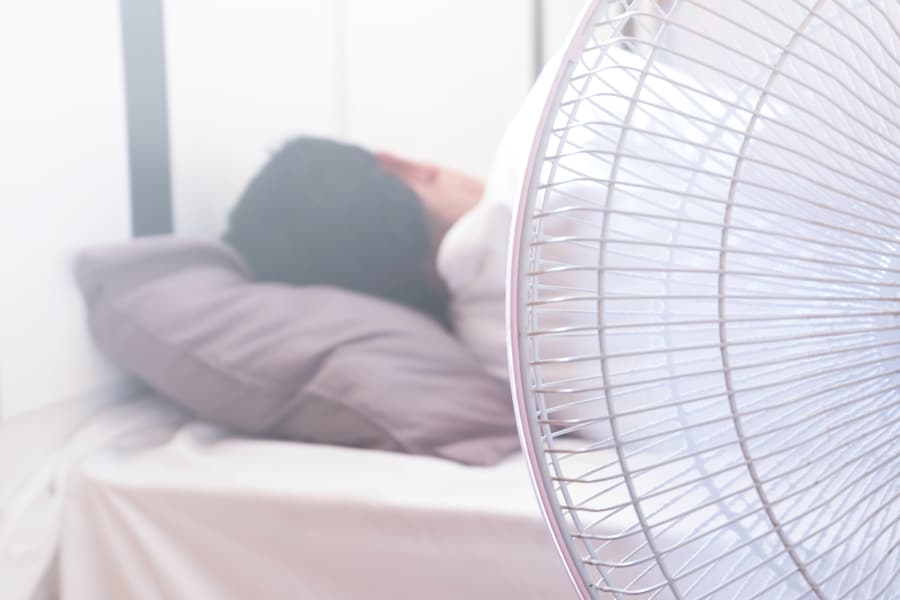 Turn On The Fan While Sleeping