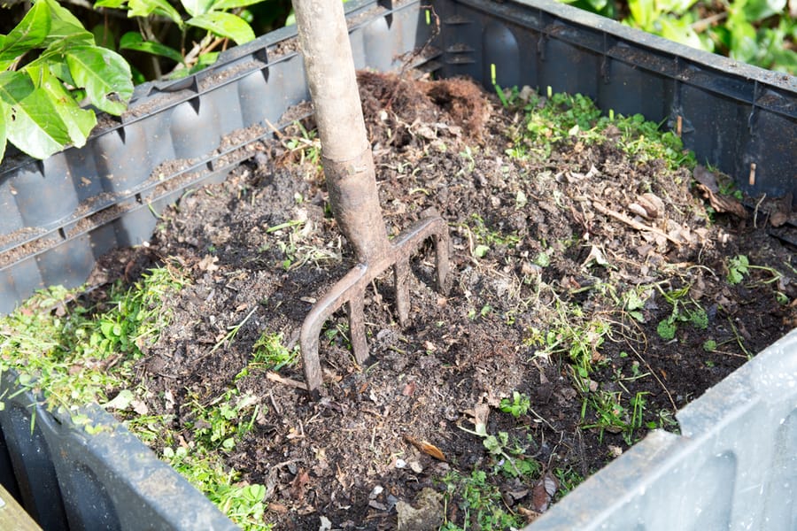 Turning The Compost