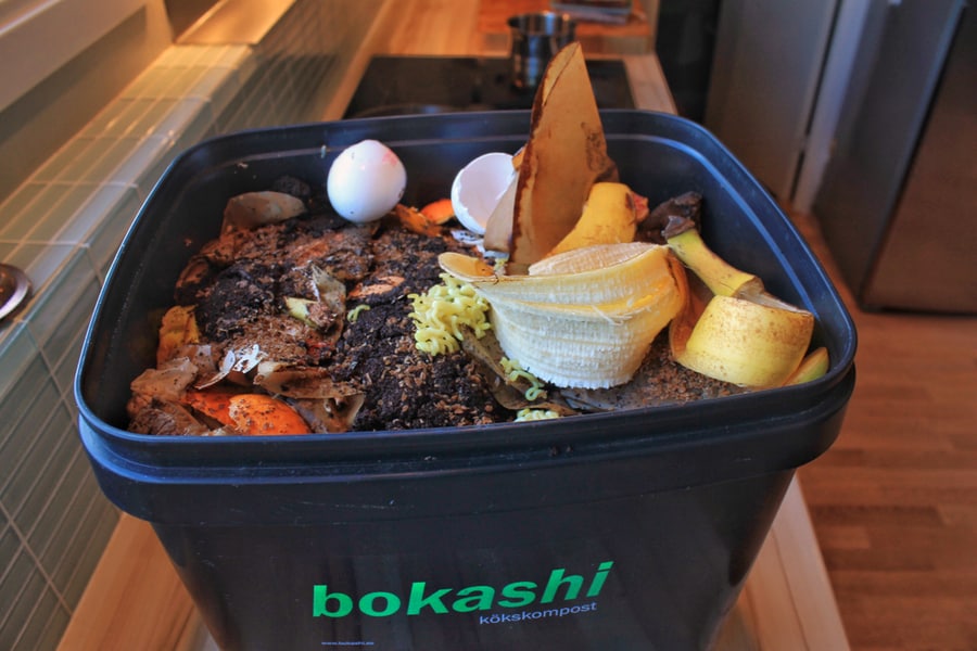 Use A Bokashi Bin For Leftover Food