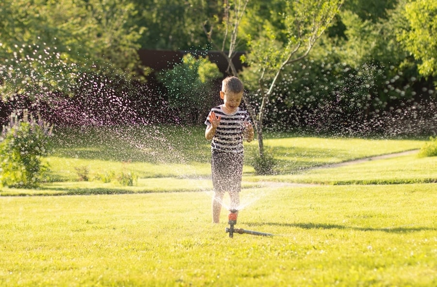 Use Motion-Activated Sprinklers