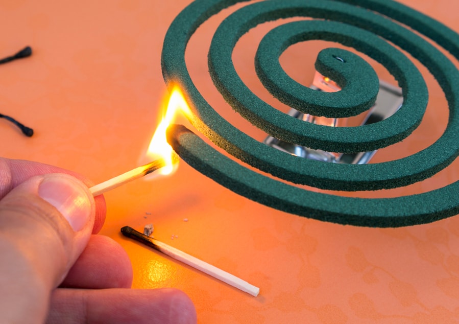 Use Of Smokeless Mosquito Coil