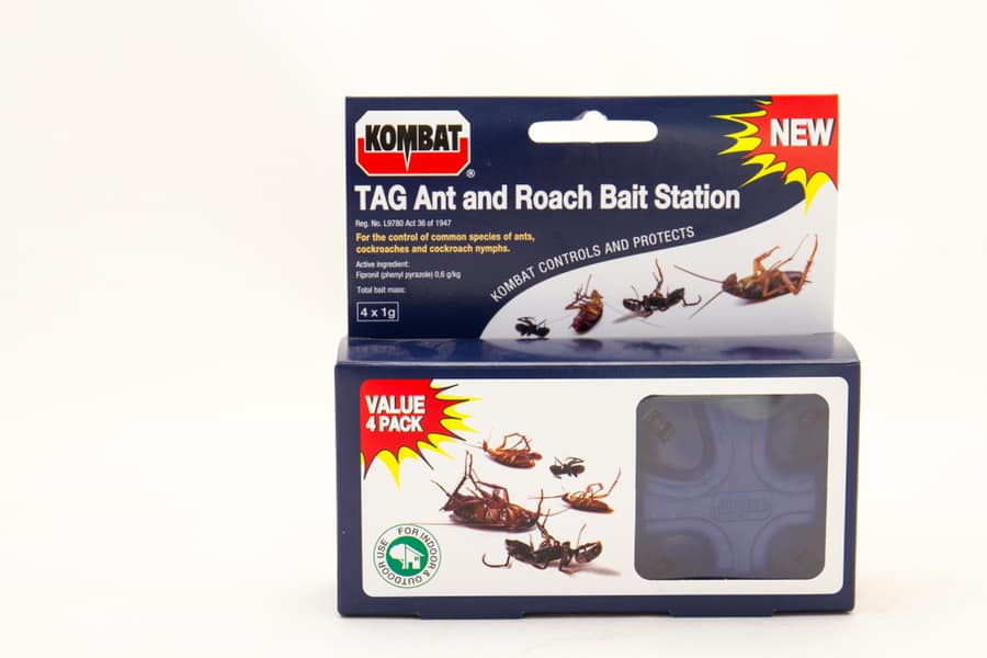 A Packet Of Kombat Ant And Roach Stations
