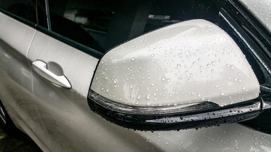 Dry The Car Before Parking Inside