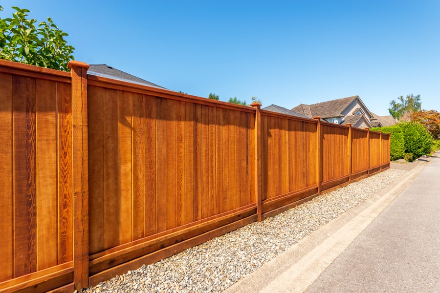 Fence Built From Wood