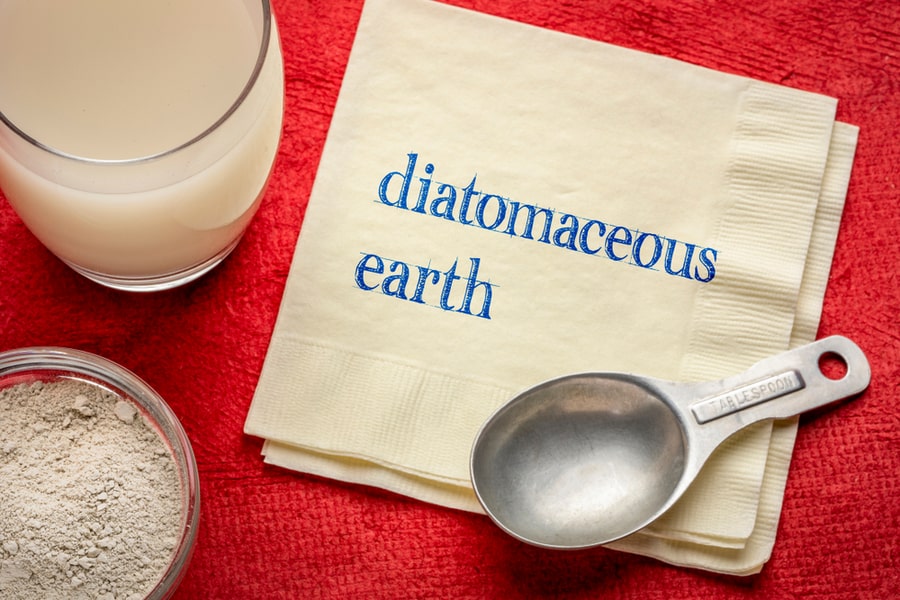 Layering Food Grade Diatomaceous