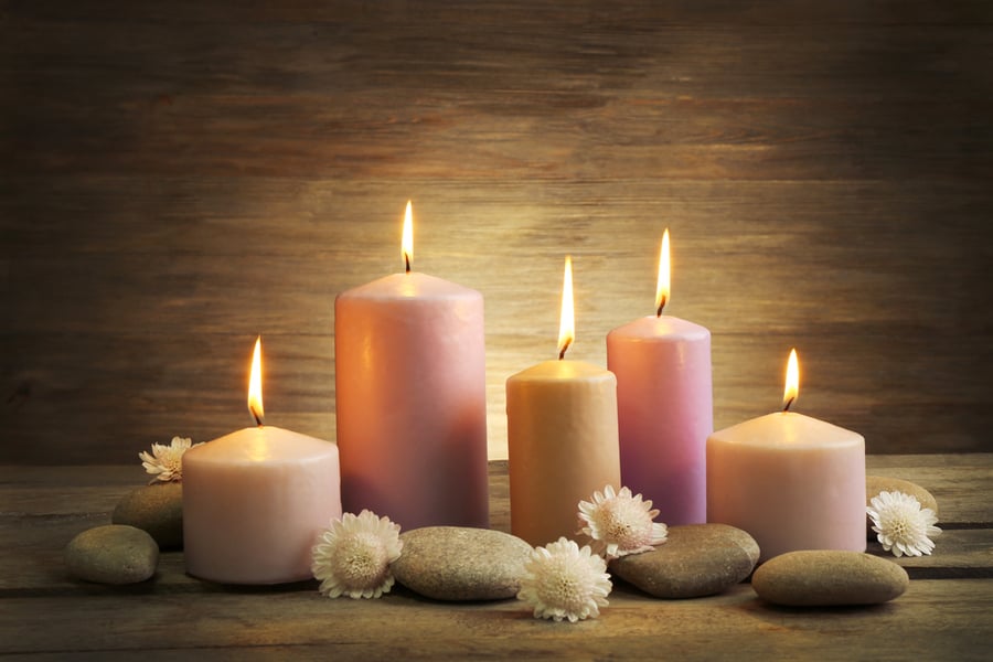Light Up Aromatherapy Candles