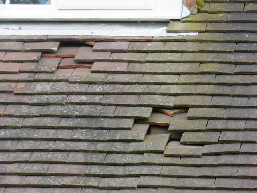 Missing Roof Tiles
