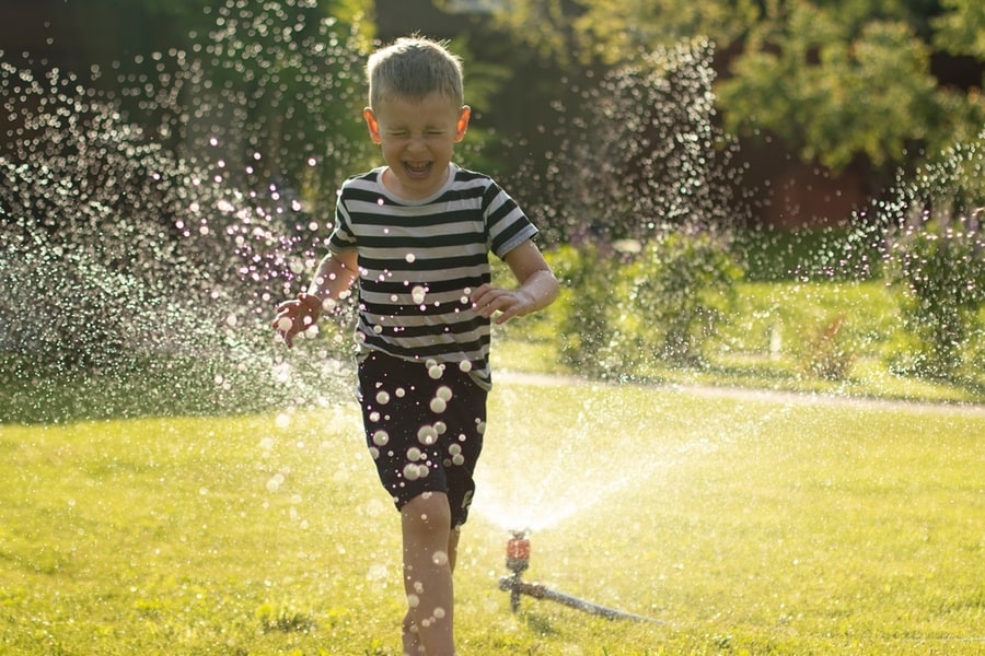 Motion-Activated Sprinklers And Lights