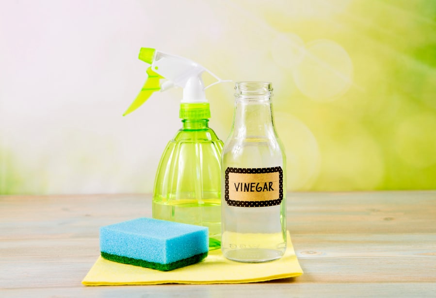 Spray Or Wipe With Vinegar