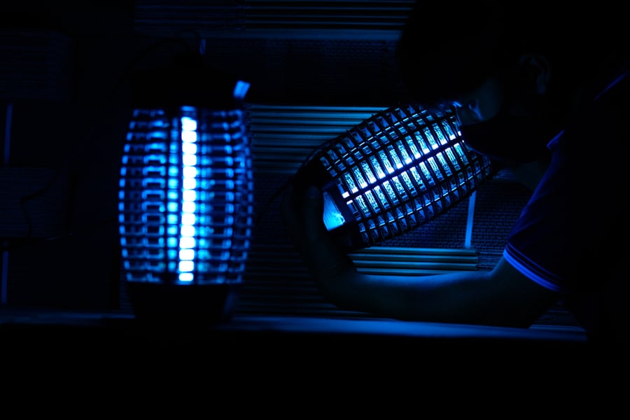 Use Bug Zapper Lights