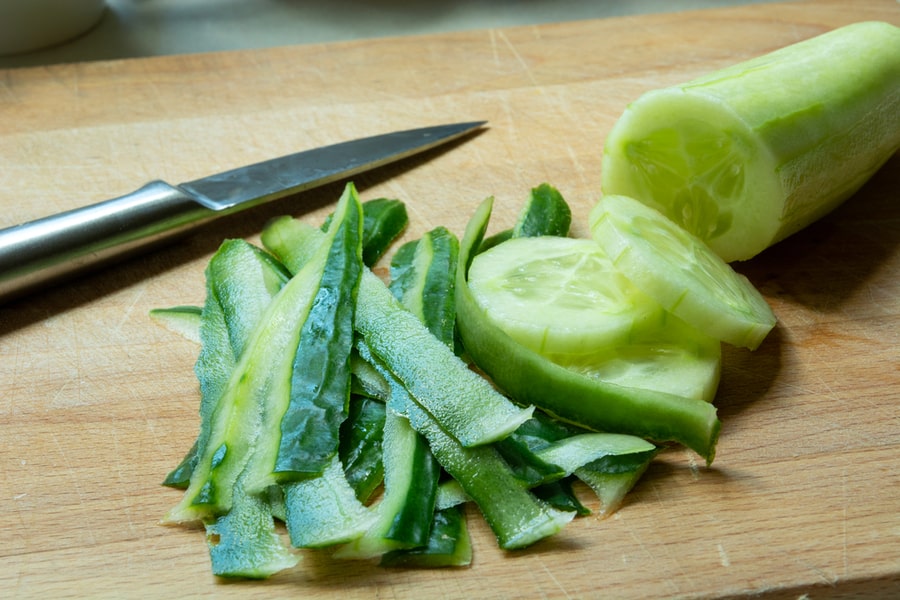 Use Cucumber Peels
