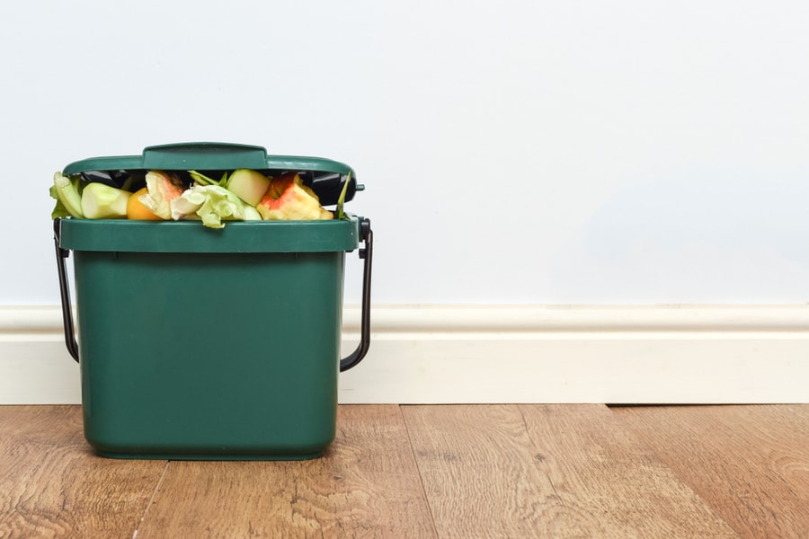 Use A Sealable Container For Food Waste